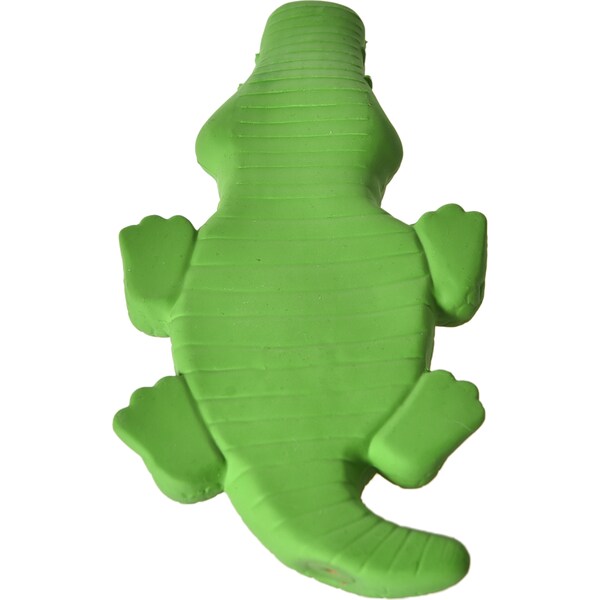 Minipaw Squeaky Crocodile Latex Toy