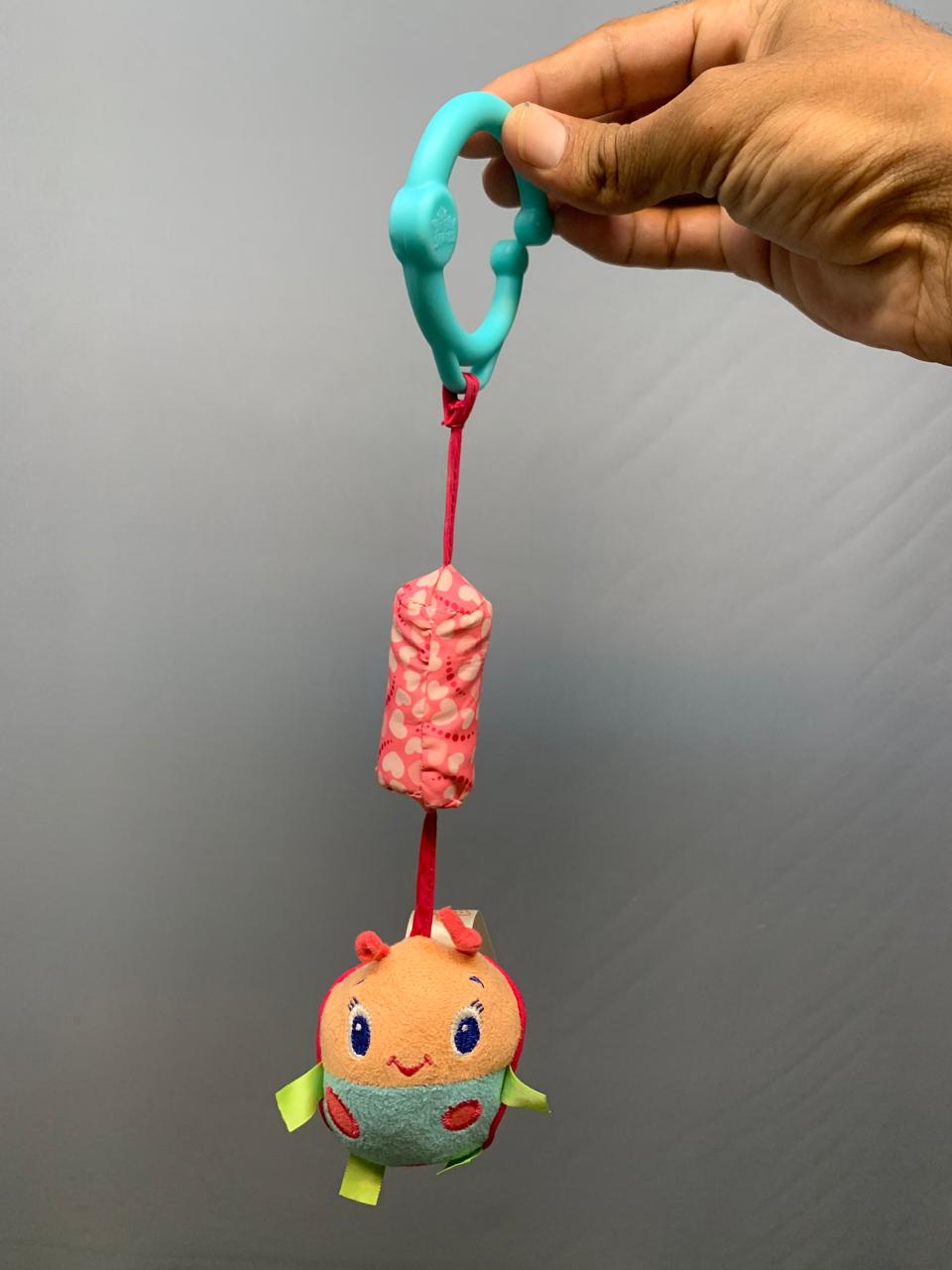 Bright Starts Chime Along Friends On-the-Go Take-Along Toy.