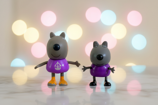 Peppa Danny Dog & Daddy Collectable Toys. SKU:BXL-032