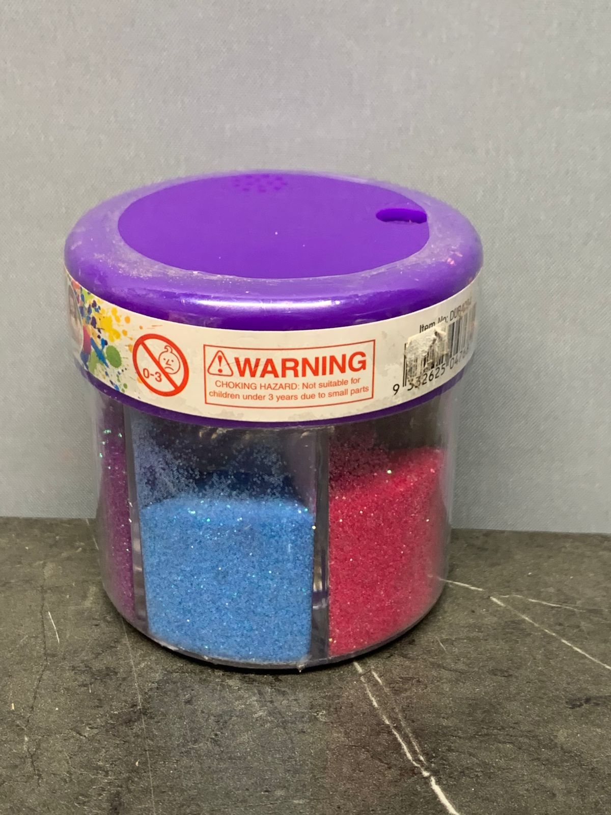 Jumbo Glitter Shaker Caddy.