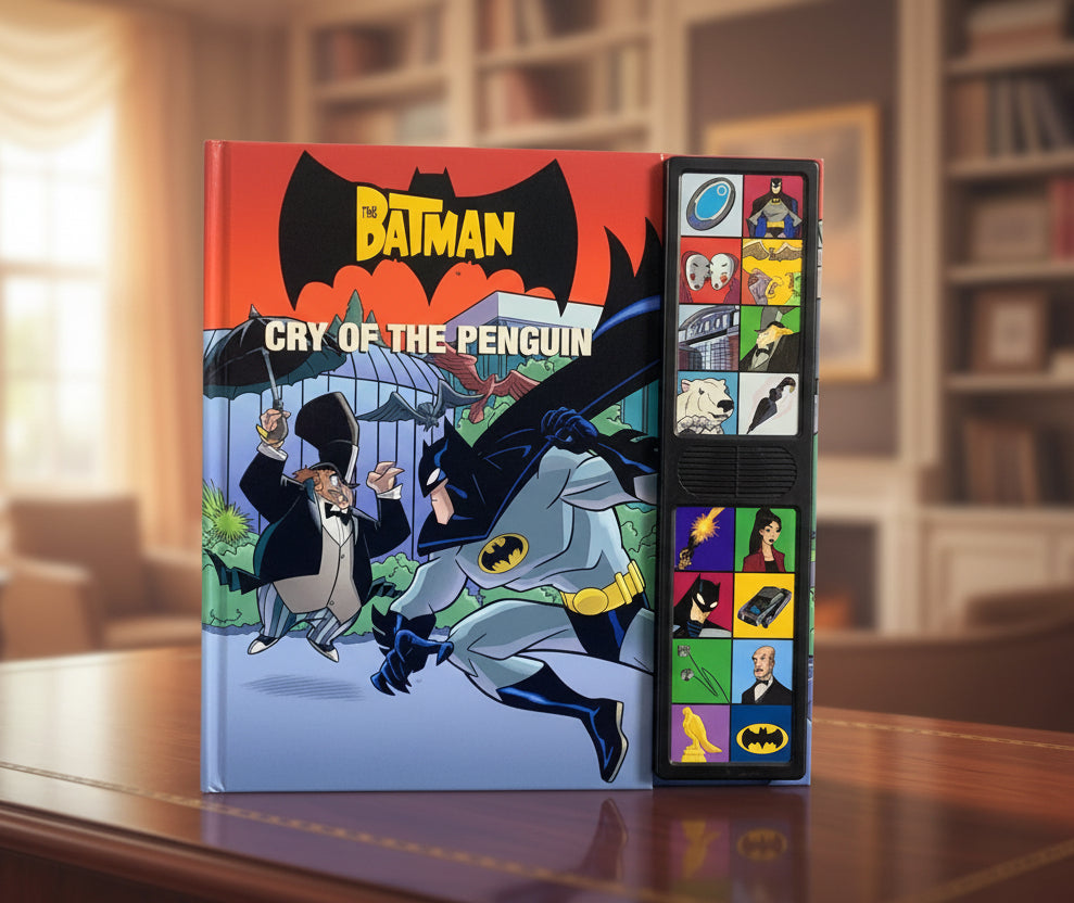 The Batman: Cry of the Penguin. (Battery needs to change) SKU:BXL-804 (Rs 250 advance)