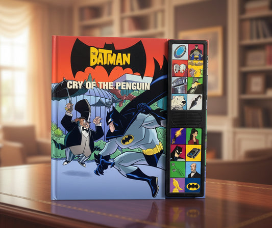 The Batman: Cry of the Penguin. (Battery needs to change) SKU:BXL-804 (Rs 250 advance)
