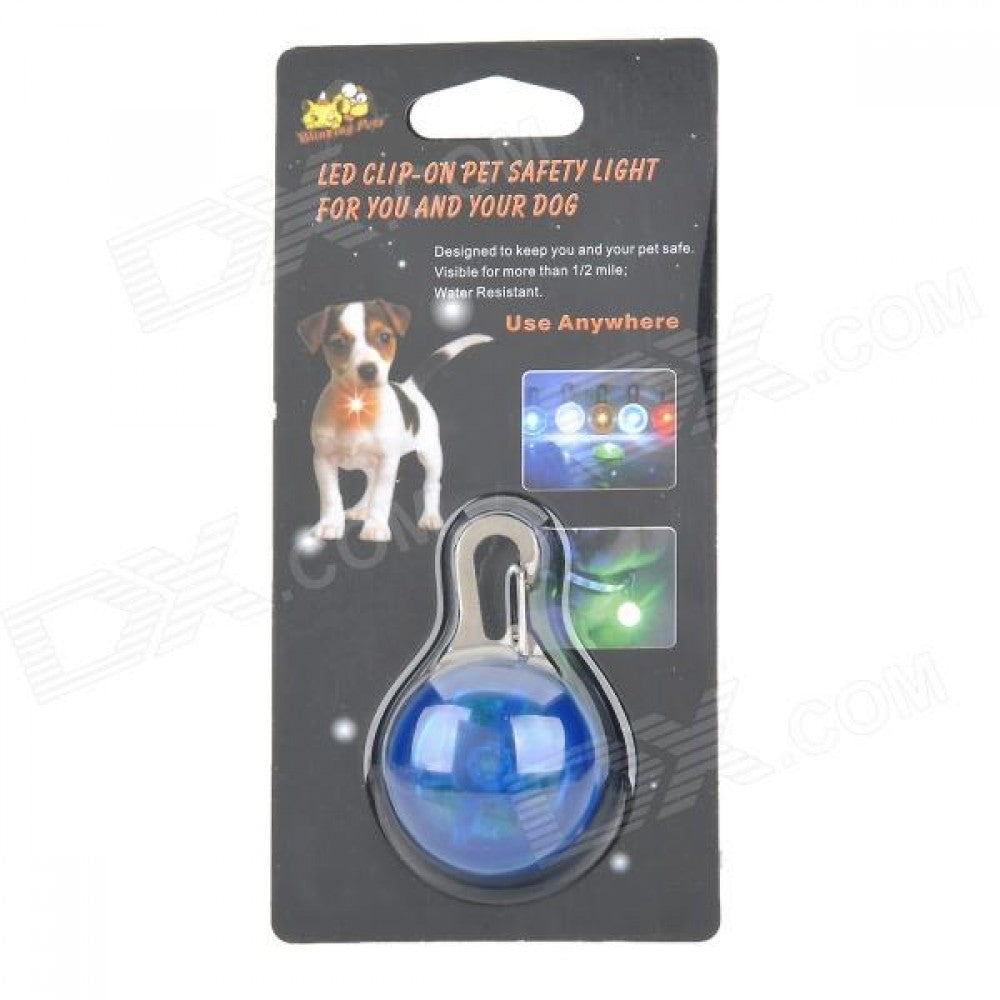 LED Clip-On Pet Safety Light. SKU:BXL-059