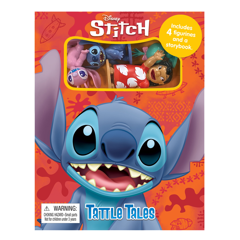 Disney Stitch Tattle Tales Activity Set. SKU:BXL-117