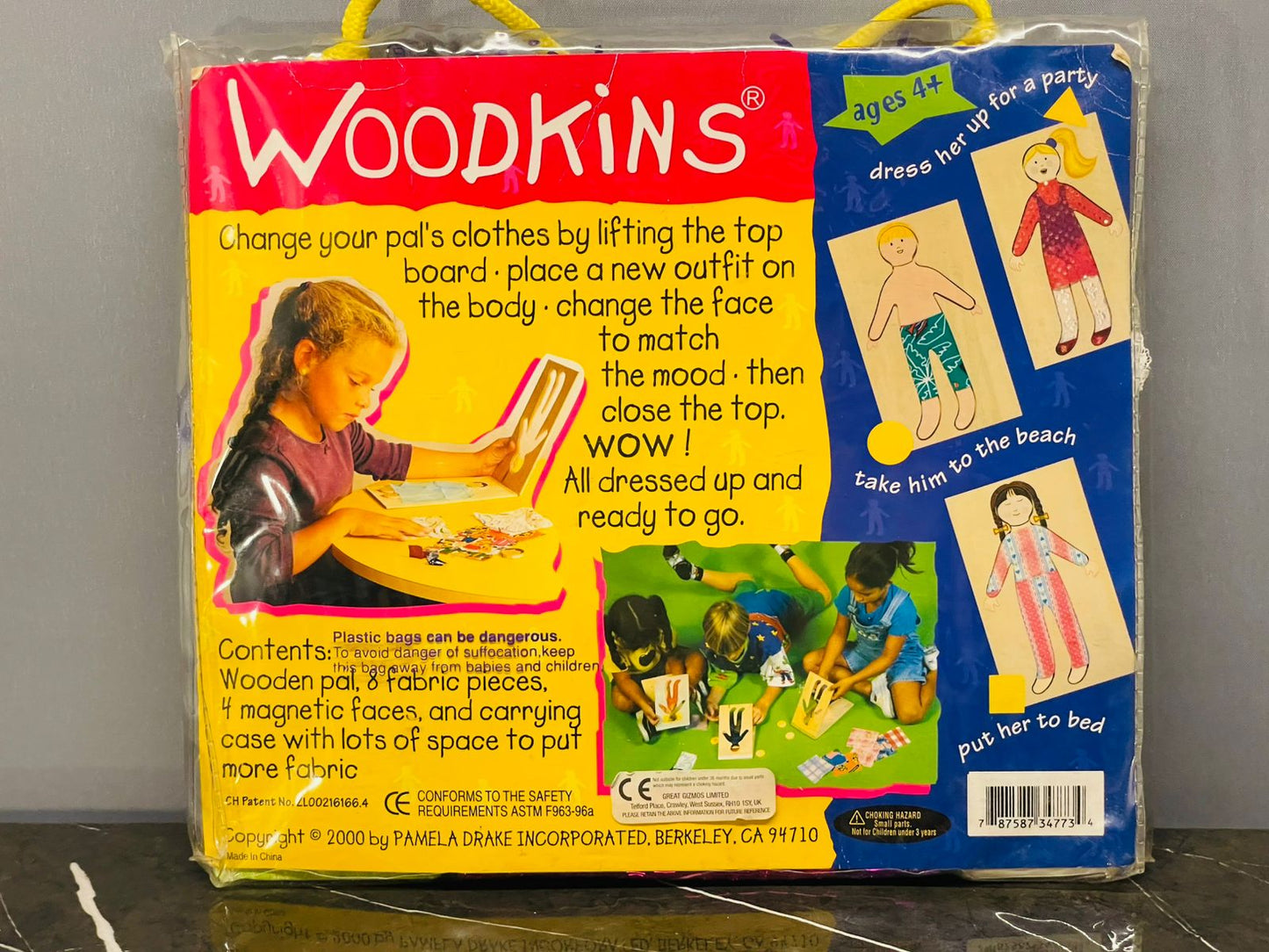 Woodkins Dress-Up Kids Play Set