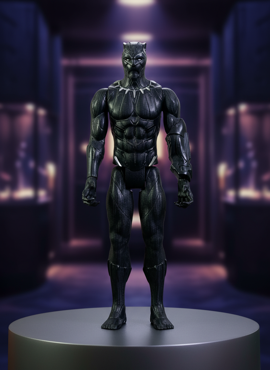 Marvel Avengers Titan Hero - Black Panther Figure. SKU:BXL-036