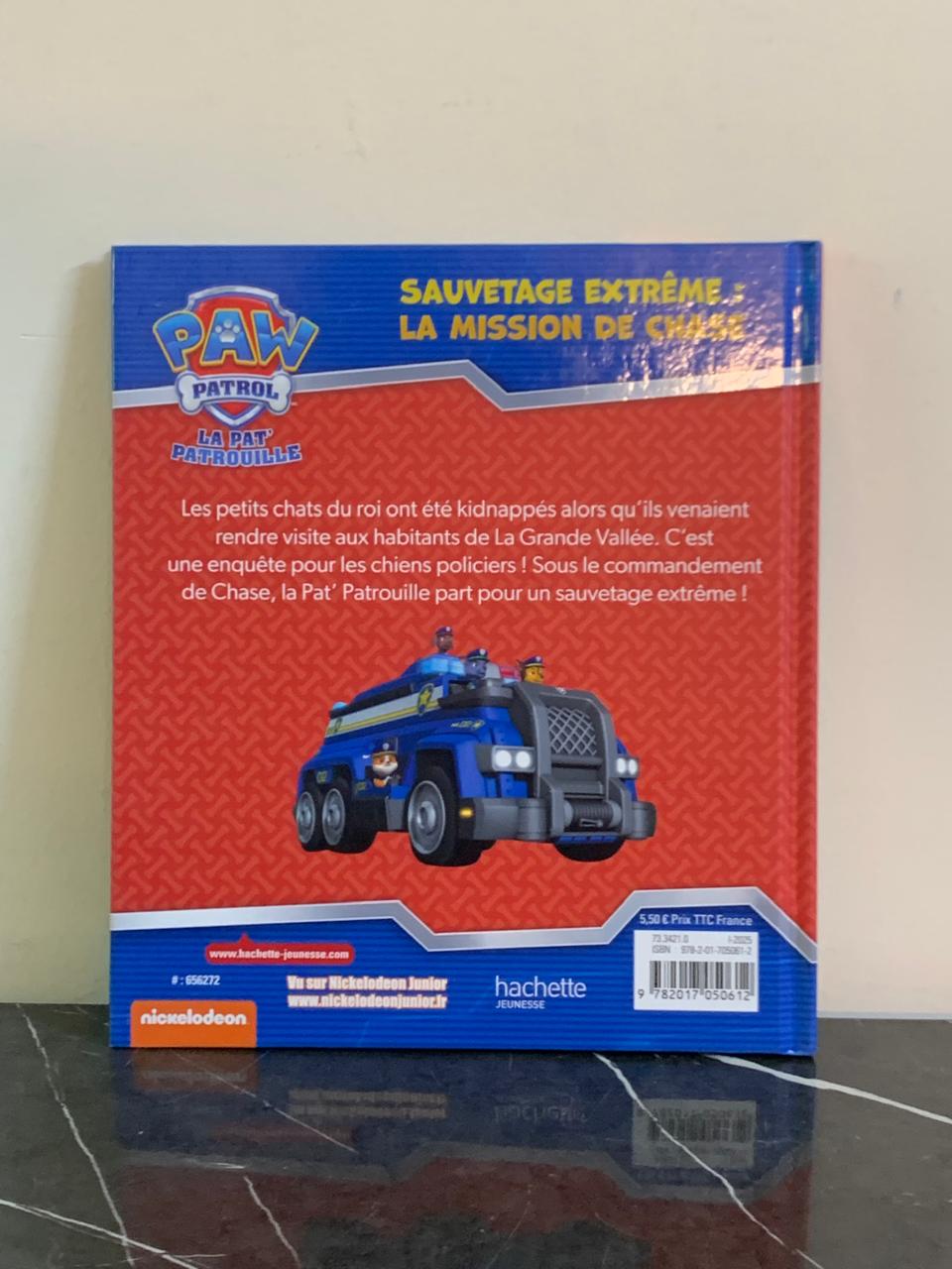 La Pat'Patrouille - Sauvetage Extrême : la mission de Chase Book. (Not in English) SKU:BXL-117