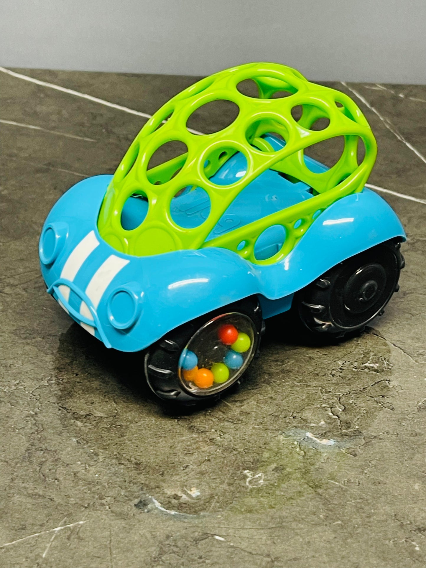 Bright Starts Rattle and Roll O ball Toy Car