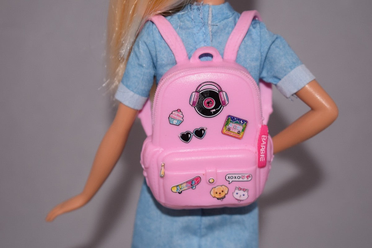 Mattel Dreamhouse Travel Doll Backpack.