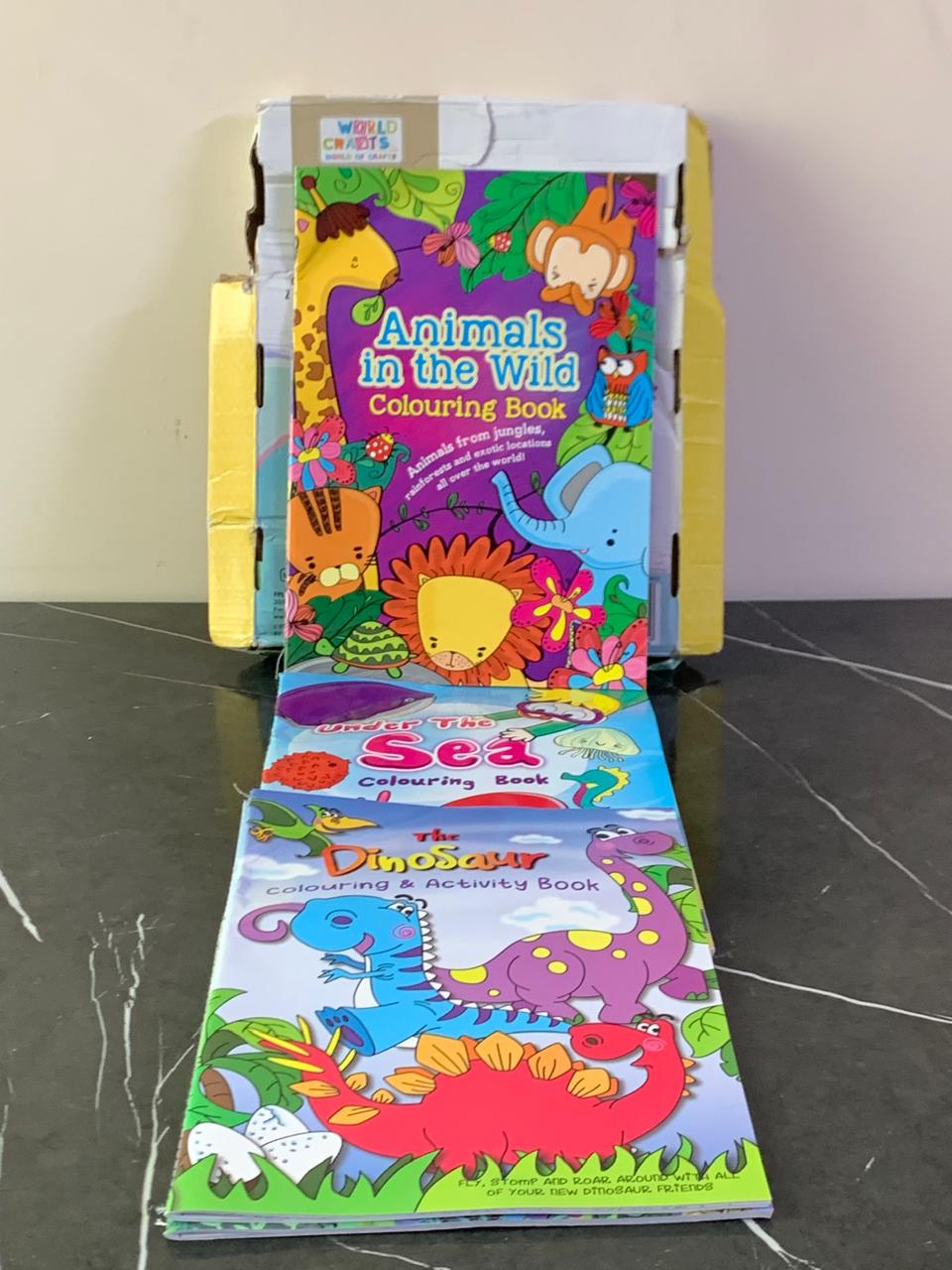 World of Crafts Colouring And Activity Set. SKU:BXL-804 (New)