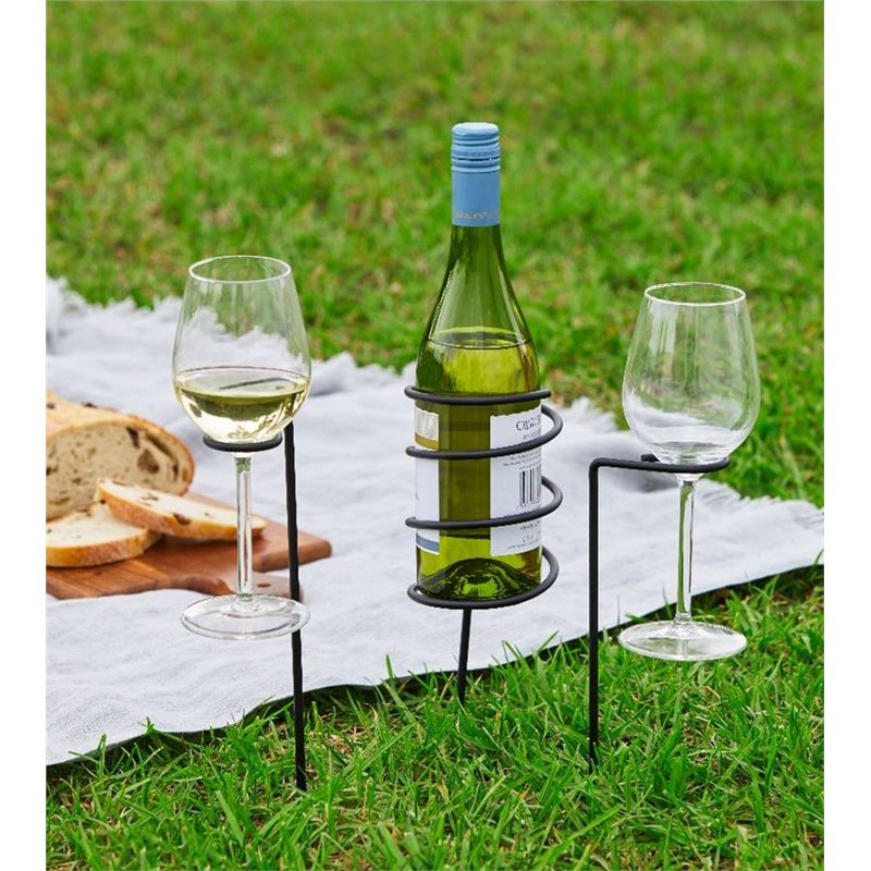 The Outdoor Dept. Picnic Bottle & Glass Holder