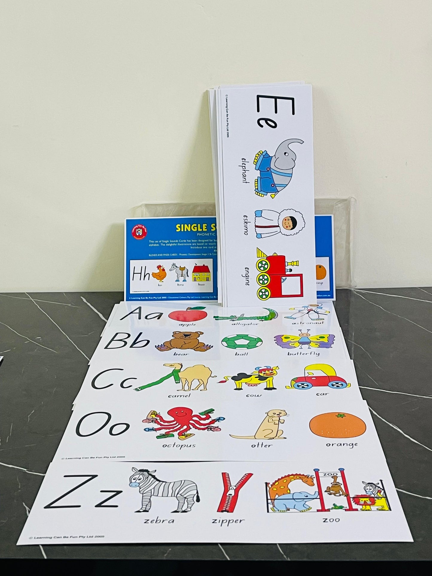 Learning Can Be Fun - Single Sounds Cards. SKU:BXL-104