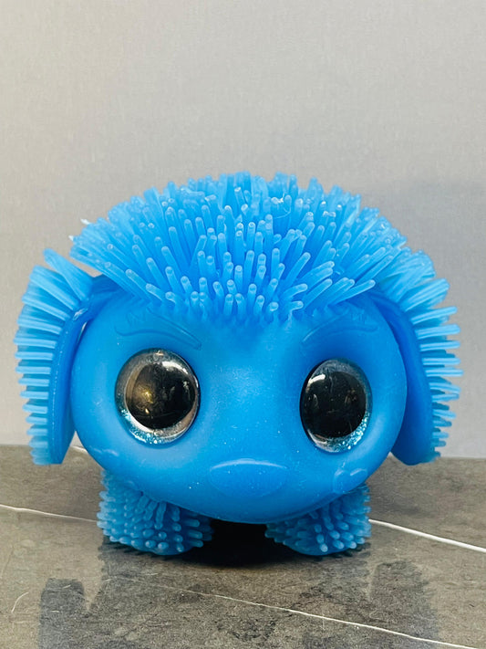 Googly-Eyed Spiky Creature Toy