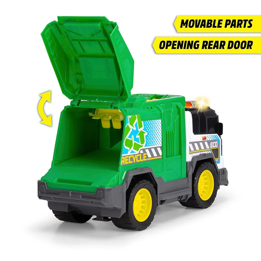 Dickie Toys Musical Recycling Truck. SKU:BXL-027