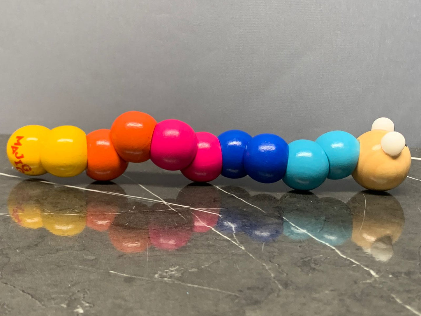 Wooden Caterpillar Toy