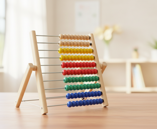 Classic Wooden Abacus. SKU:BXL-804 (Rs 450 advance)