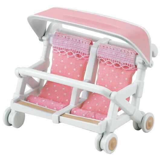 Sylvanian Families - Double Pushchair. SKU:BXL-091