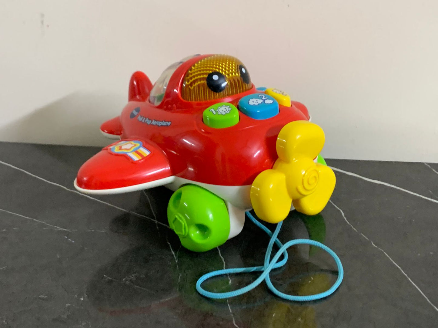 VTech Pull & Pop Airplane. SKU:BXL-048