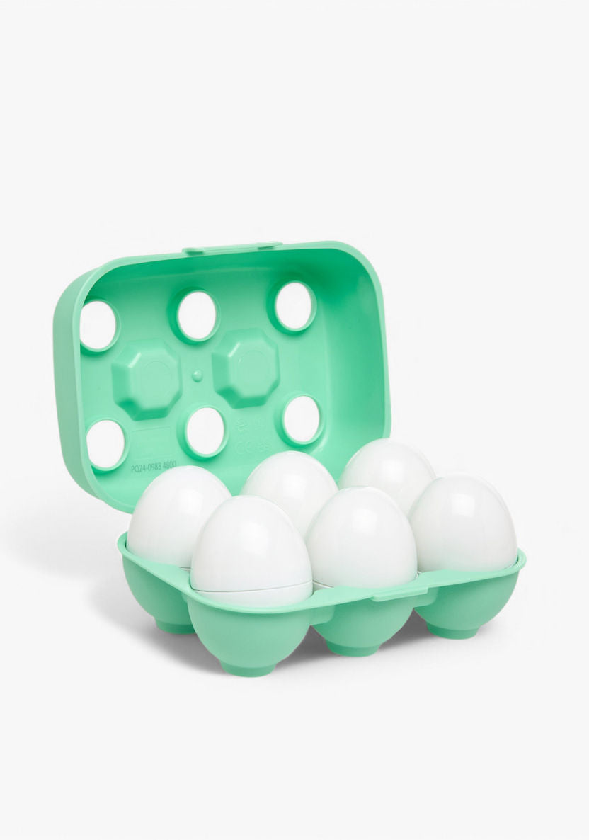 Playgo Rainbow Shape Sorter Eggs. (5 eggs available). SKU:BXL-045