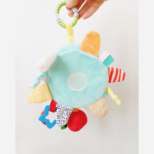 Cuddly Rainbow Round Activity Toy. SKU:BXL-052