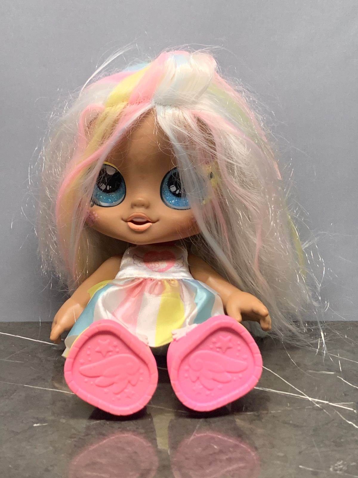Kindi Kids Snack Time Friends Marsha Mello doll.