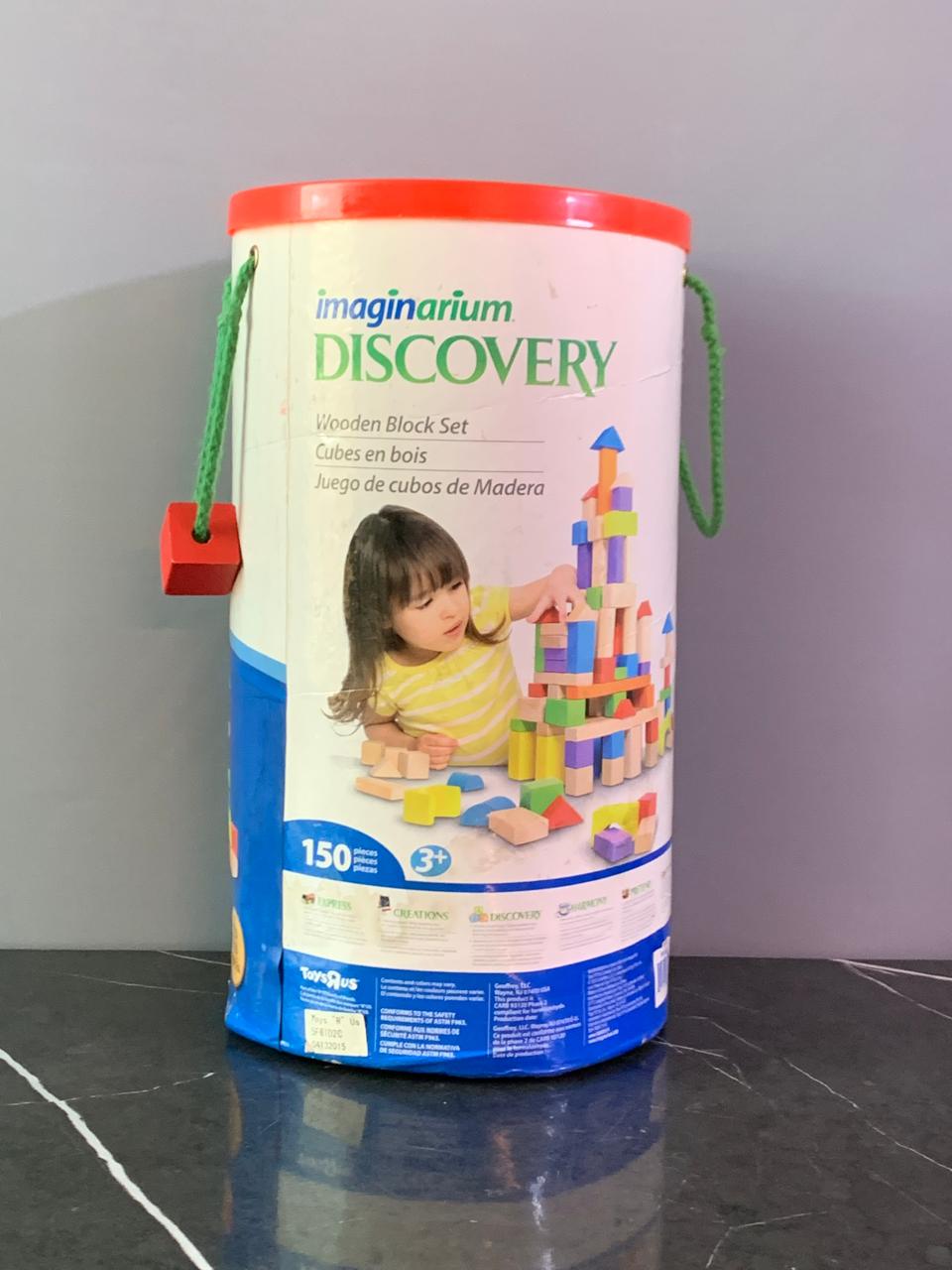 Imaginarium Discovery Wooden Block Set. (140 pieces available) SKU:BXL-005 (Rs 450 advance)
