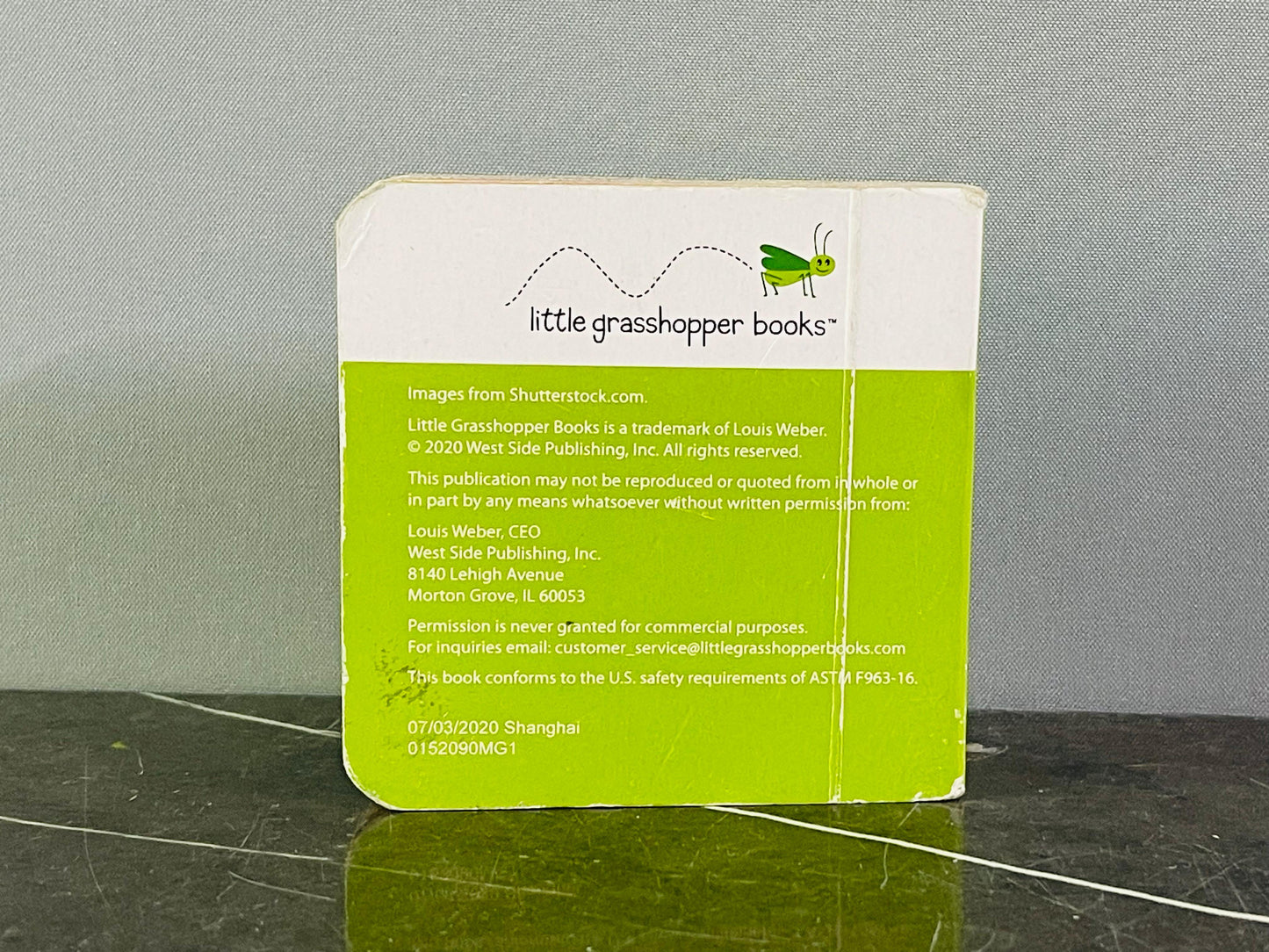 On the Go Board Book. SKU:BXL-001