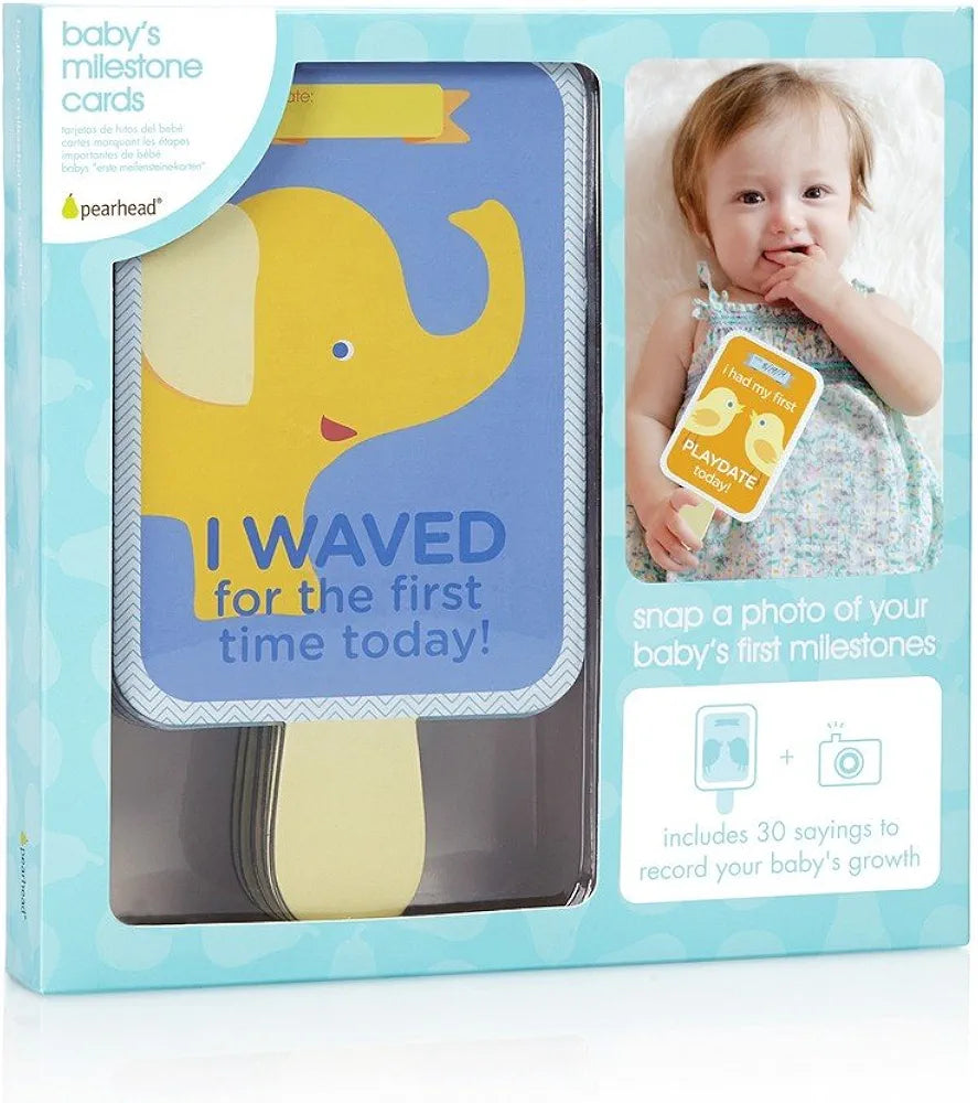 Pearhead Baby Milestone Photo Sharing Cards. SKU:BXL-096