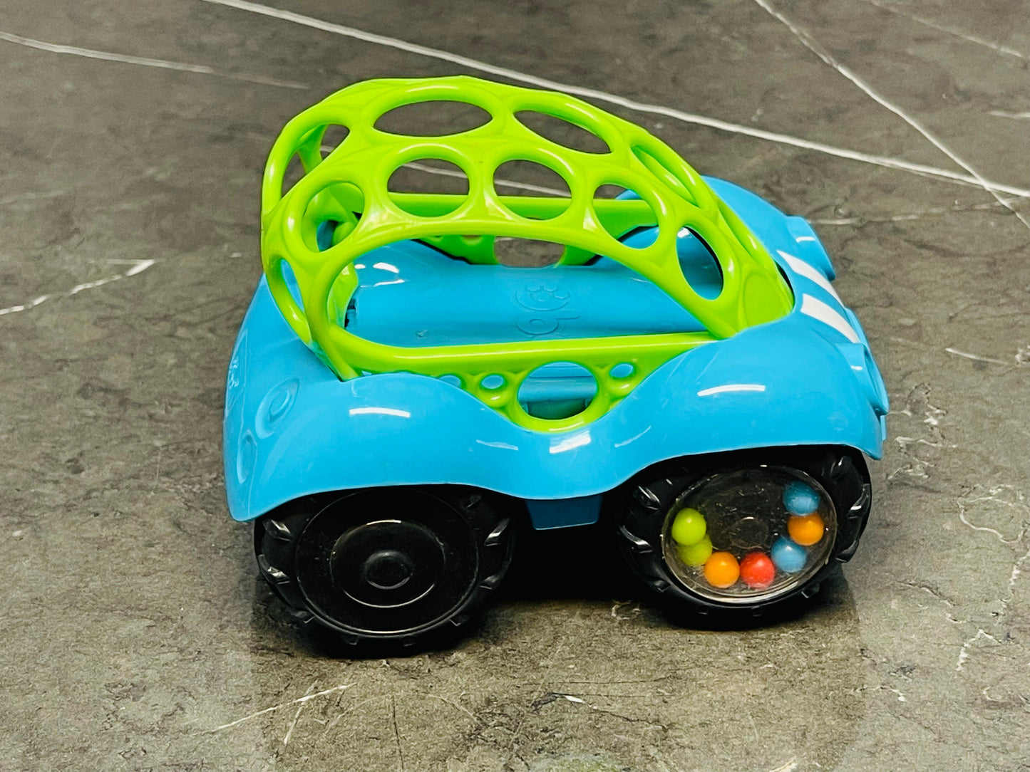 Bright Starts Rattle and Roll O ball Toy Car