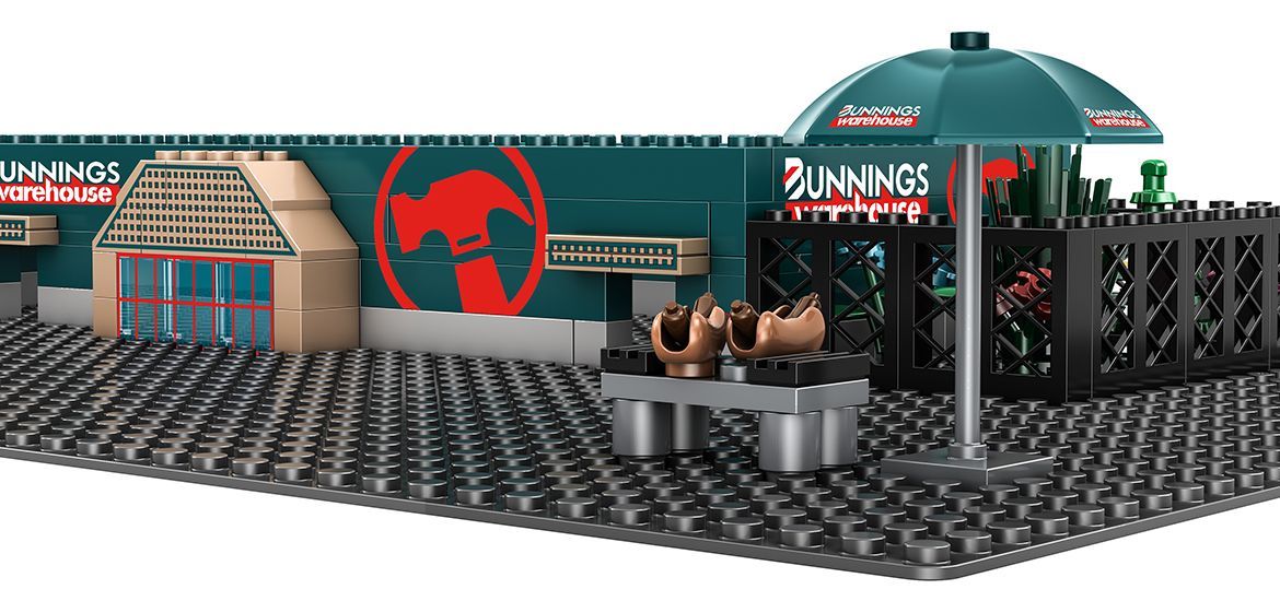 Bunnings Warehouse Building Block Set