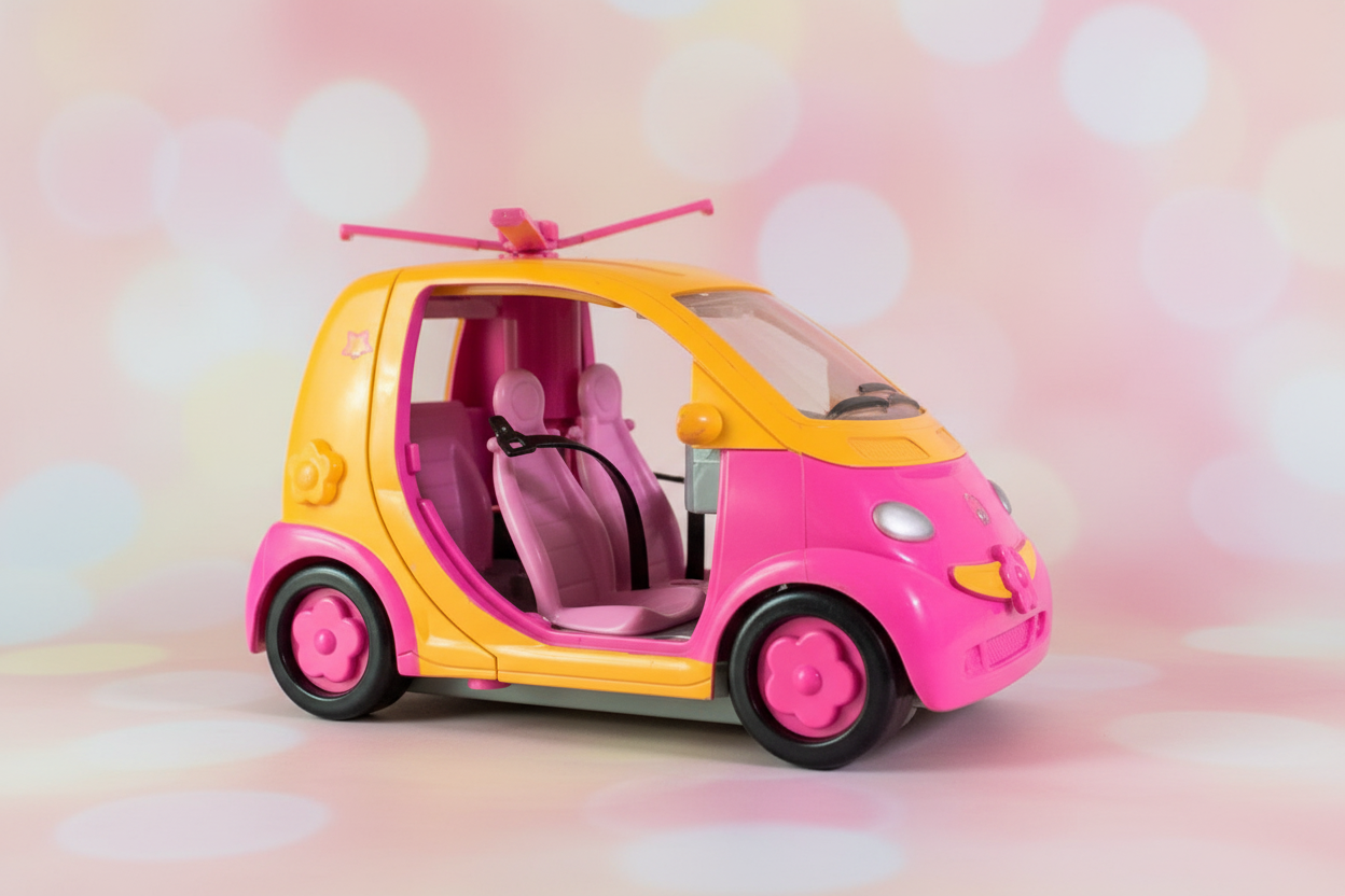 Mattel Polly Pocket Heli-Car-Pter.