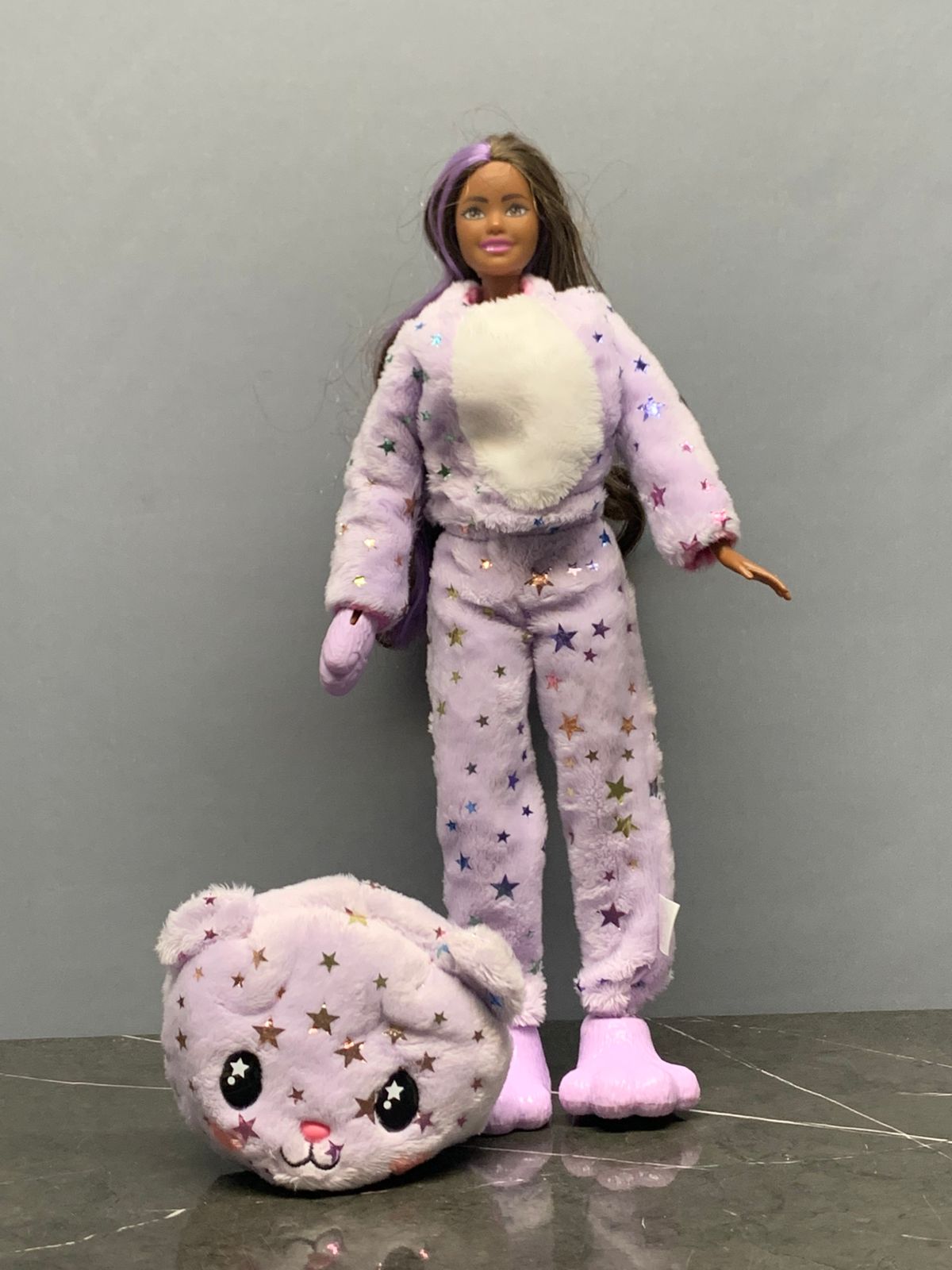 Barbie Cutie Reveal Fantasy Series Teddy Bear Doll. (One glove available)