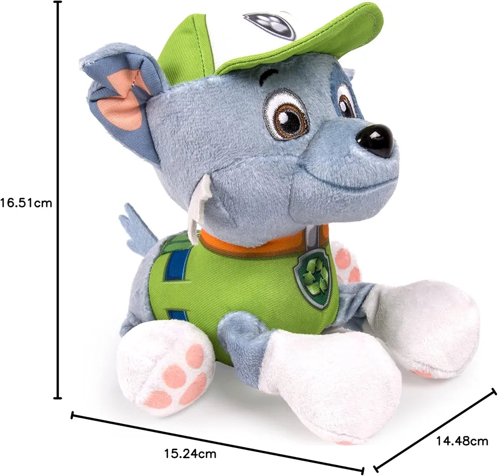 Paw Patrol - Plush Pup Pals- Rocky Toy. SKU:BXL-068