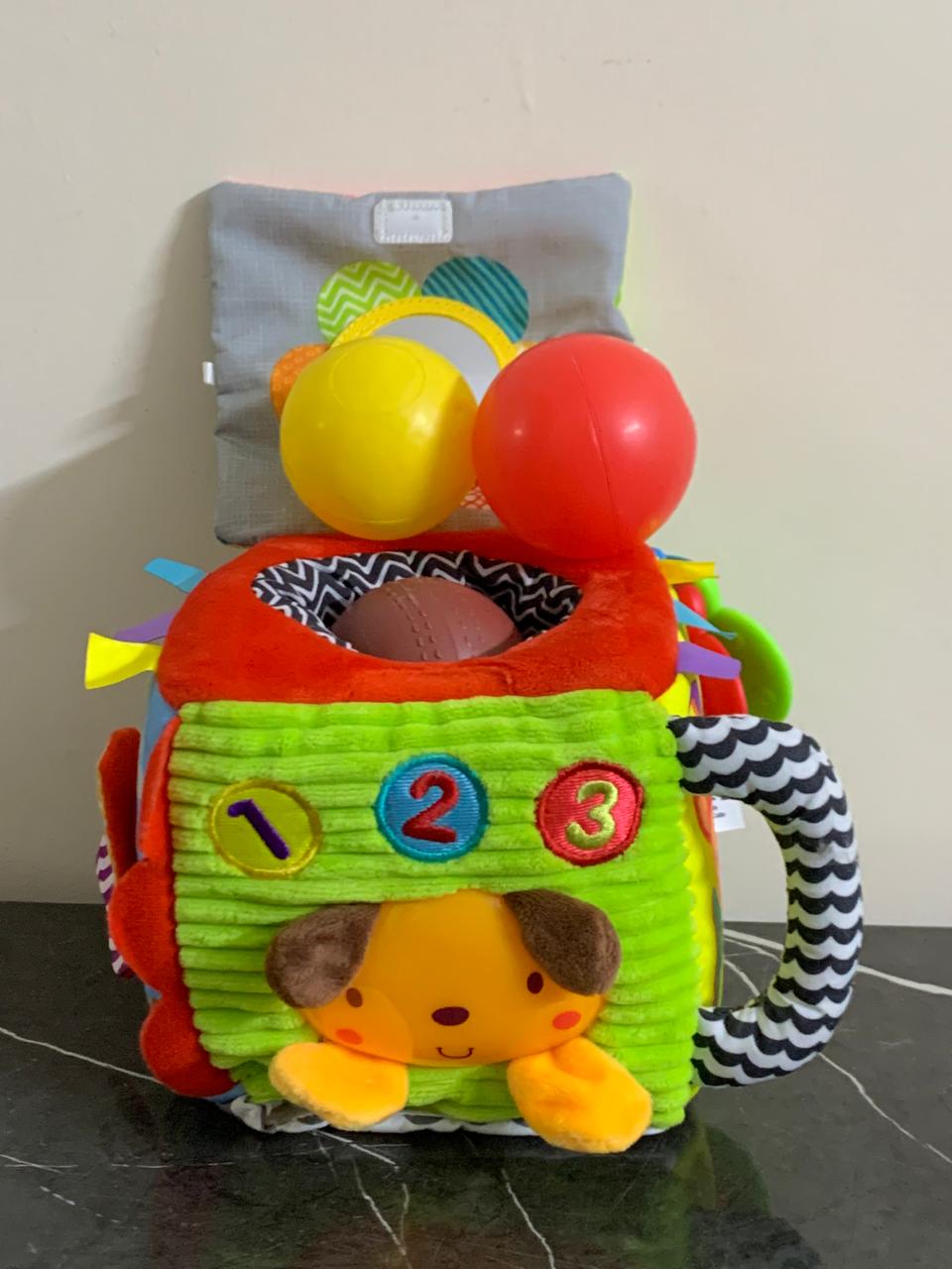 VTech Soft and Smart Sensory Musical Cube. SKU:BXL-086