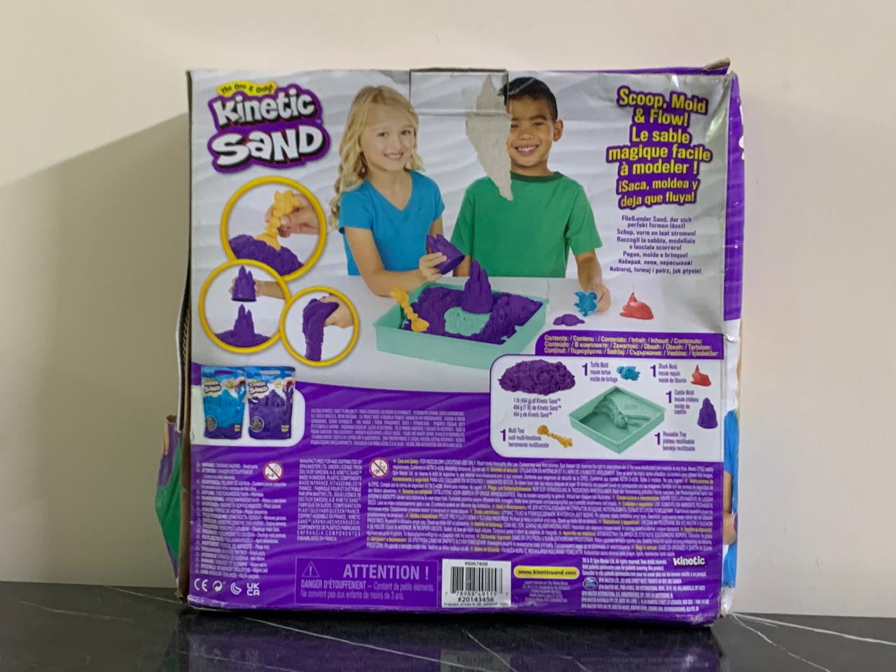 Kinetic Sand Sandbox Set. SKU:BXL-005