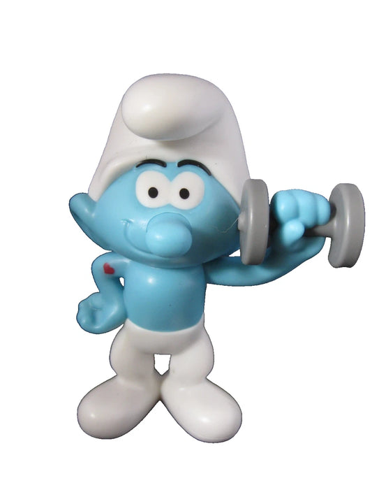 Hefty Smurf Figurine.
