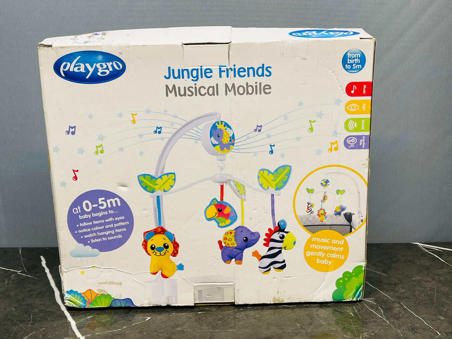 Playgro Jungle Friends Musical Mobile. (500 advance)