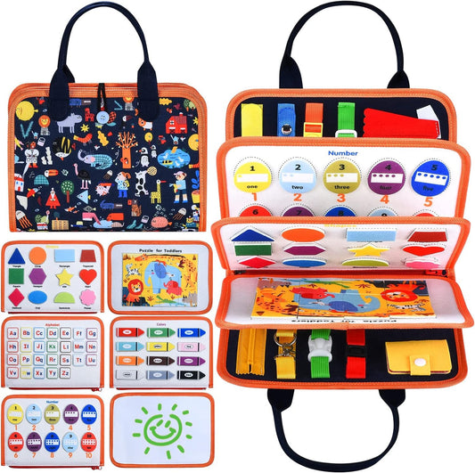 Smart Active Kids Busy Board - Animals
