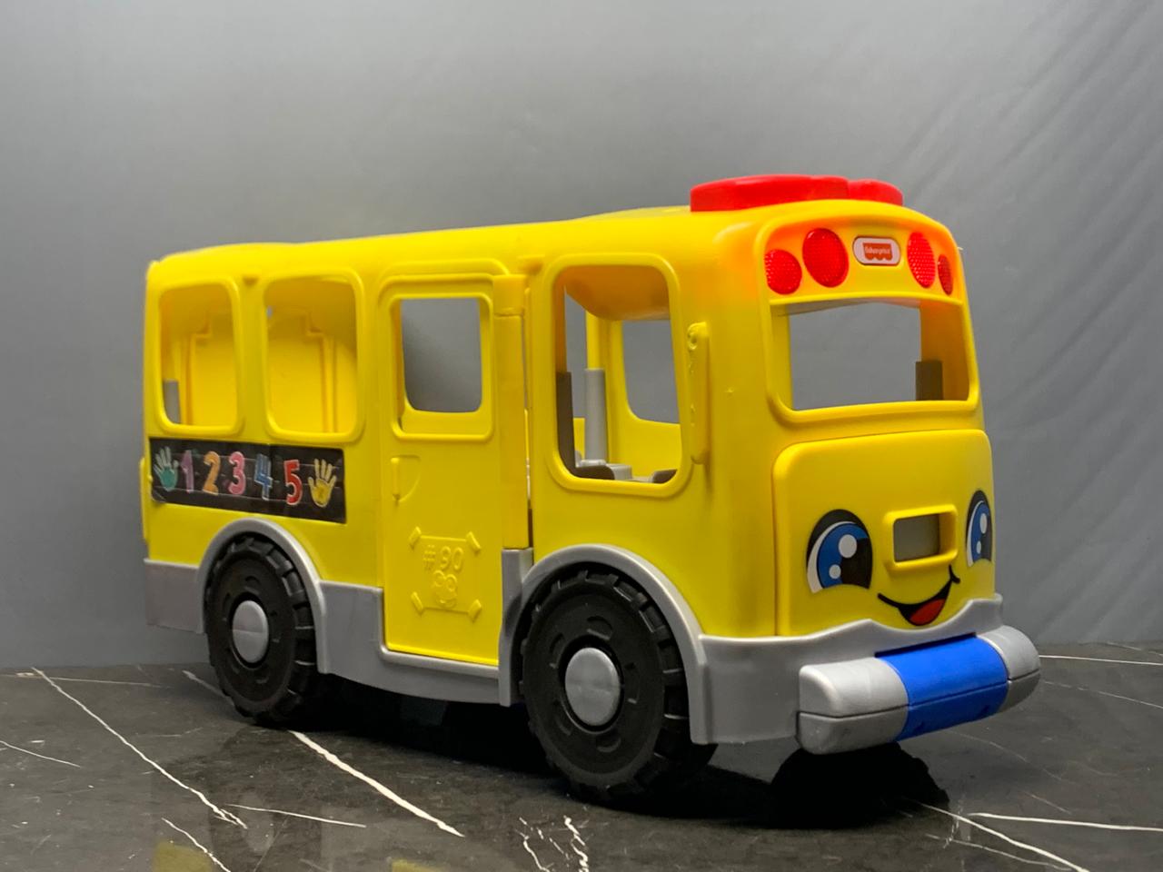 Fisher-Price Little People Big Yellow School Bus With 2 Figurines (Rs 700 advance). SKU:BXL-804