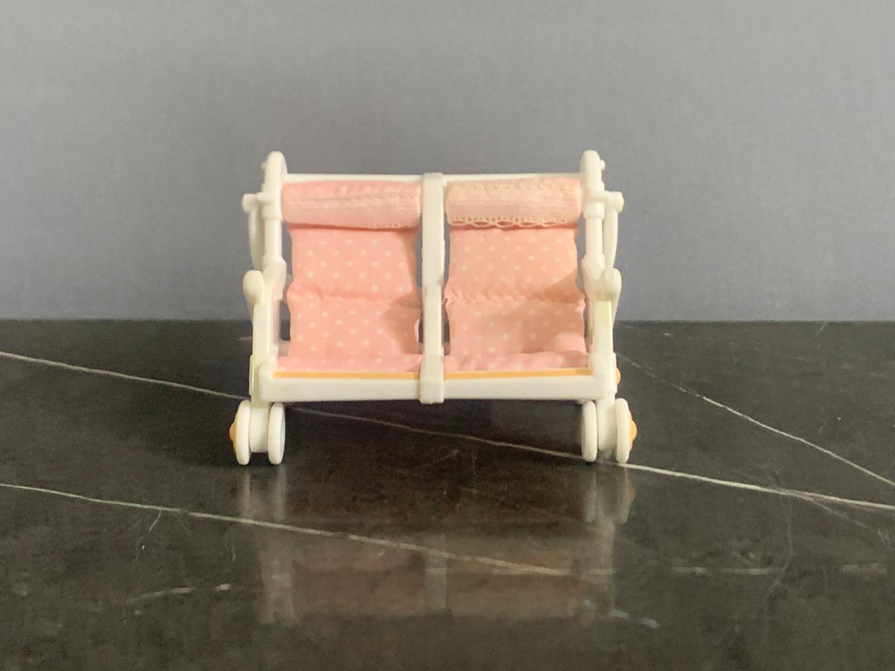 Sylvanian Families - Double Pushchair. SKU:BXL-091