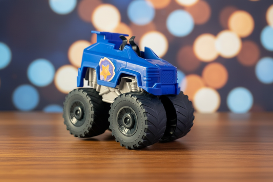 PAW Patrol: Rescue Wheels Chase's Power Haulin' Cruiser Toy Truck. SKU:BXL-036