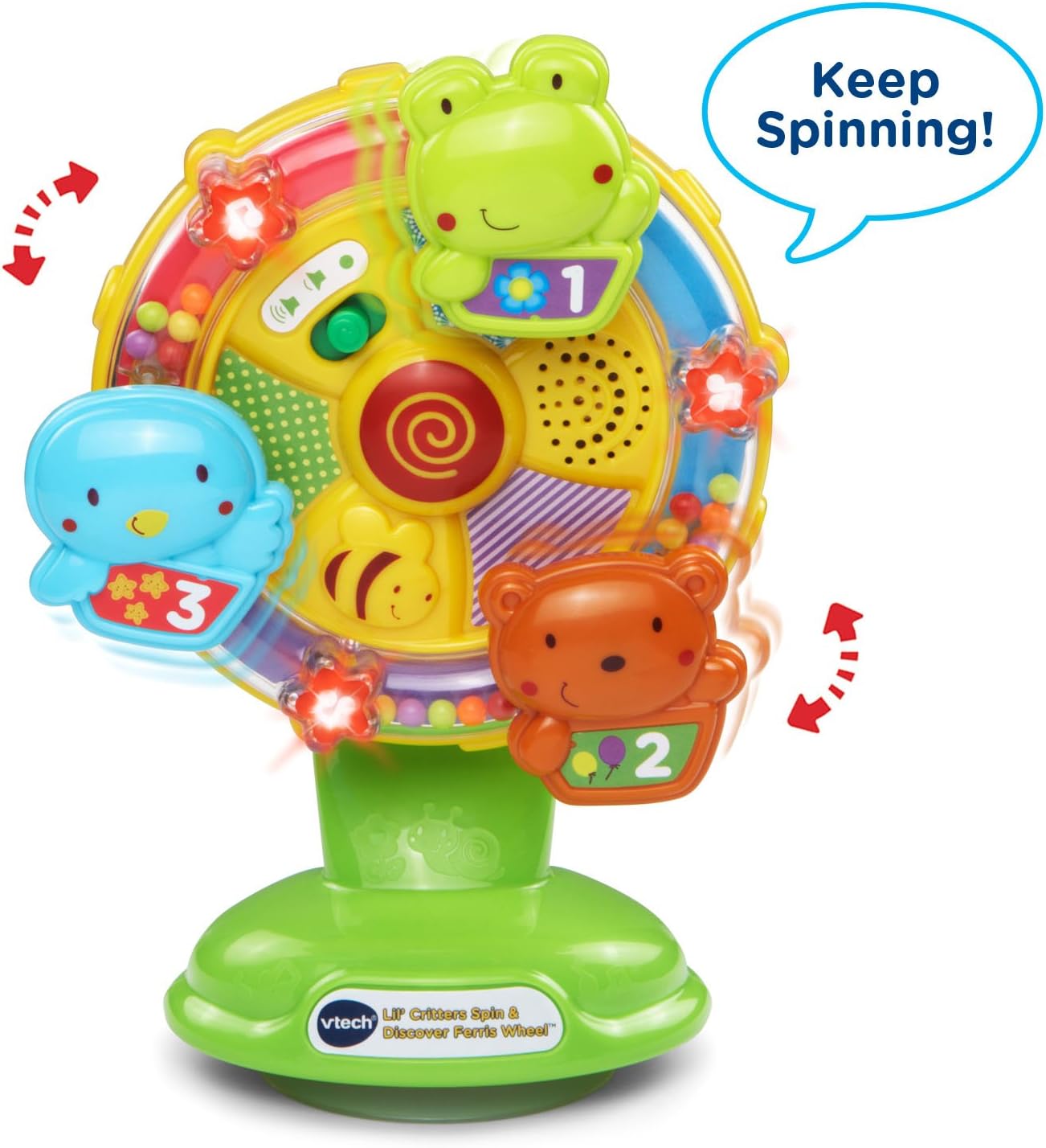Vtech Lil' Critters Spin and Discover Ferris Wheel. SKU:BXL-119