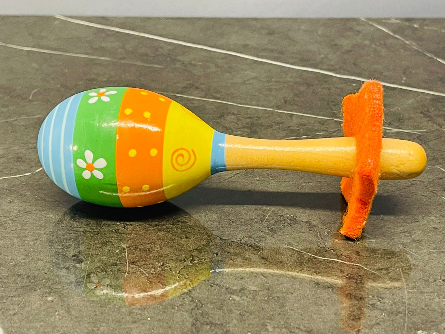 Wooden maraca