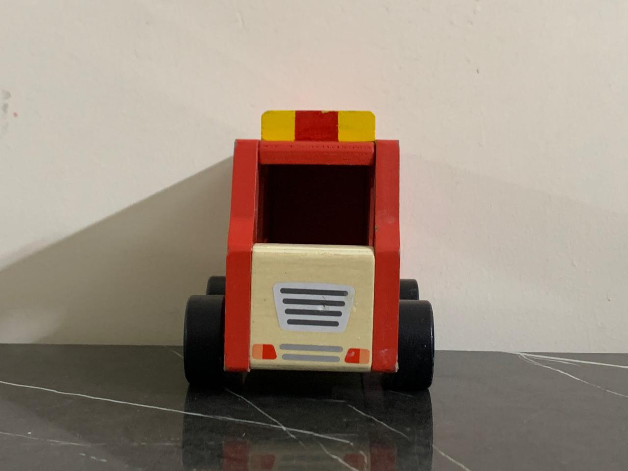 Egmont Wooden Fire Truck. SKU:BXL-048