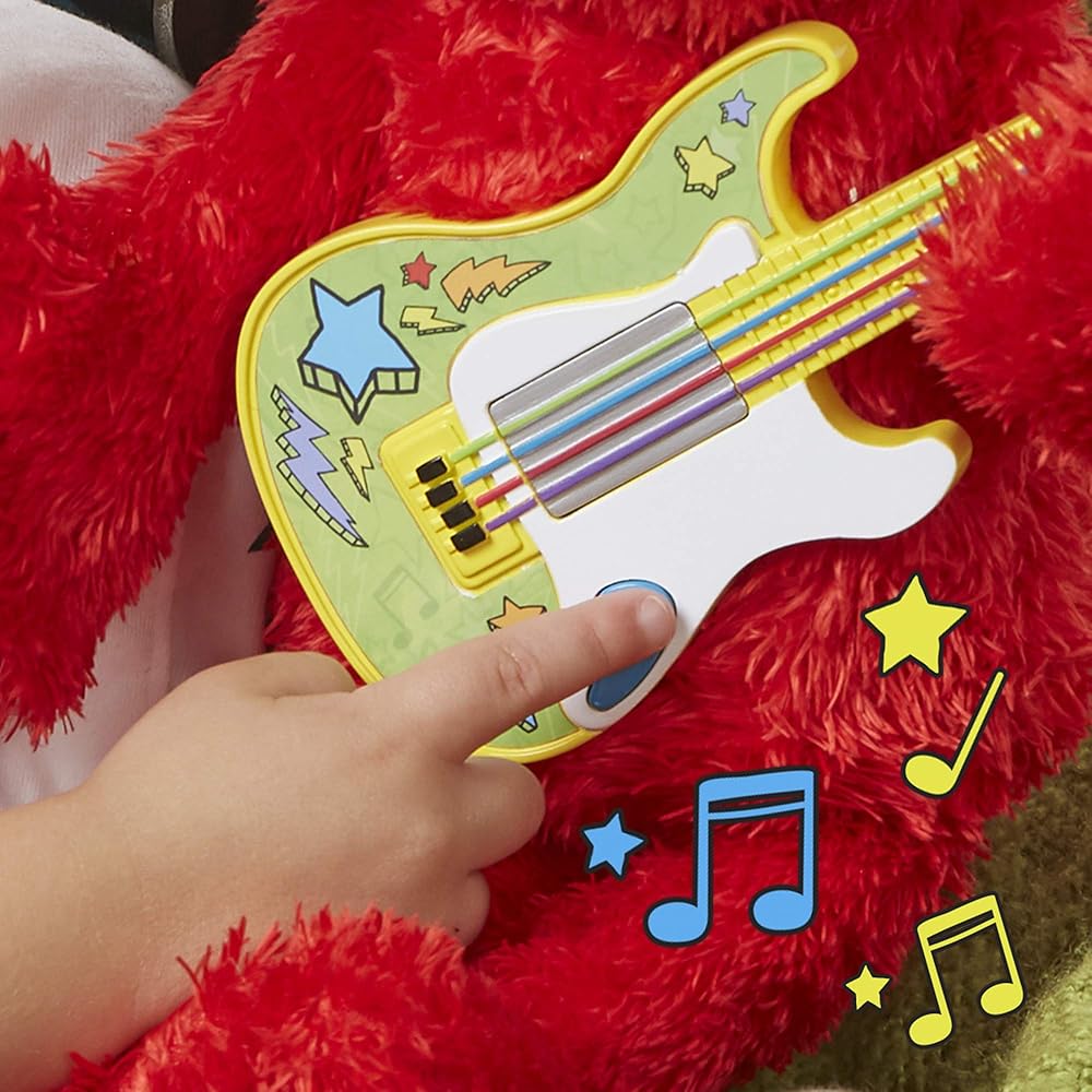 Sesame Street Rock and Rhyme Elmo Talking and Singing SKU:BXL-804
