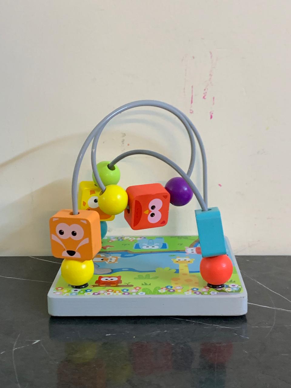 J'adore Wooden Zoo Animal Bead Maze. SKU:BXL-031