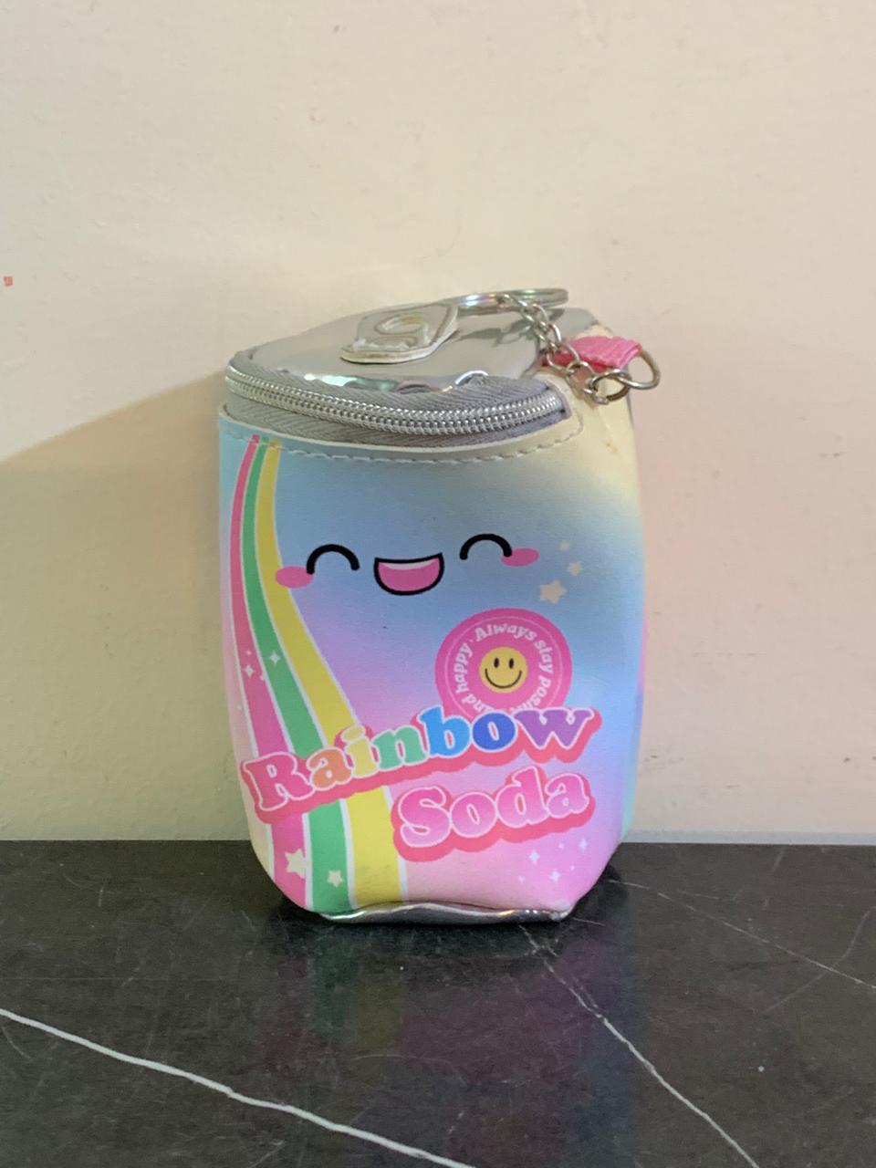Rainbow Soda Mini Portable Pouch. SKU:BXL-115