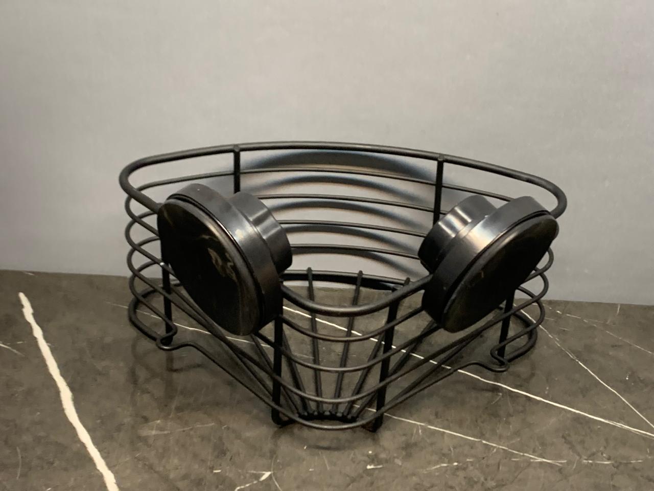 Black Suction Corner Caddy - Anko. SKU:BXL-063