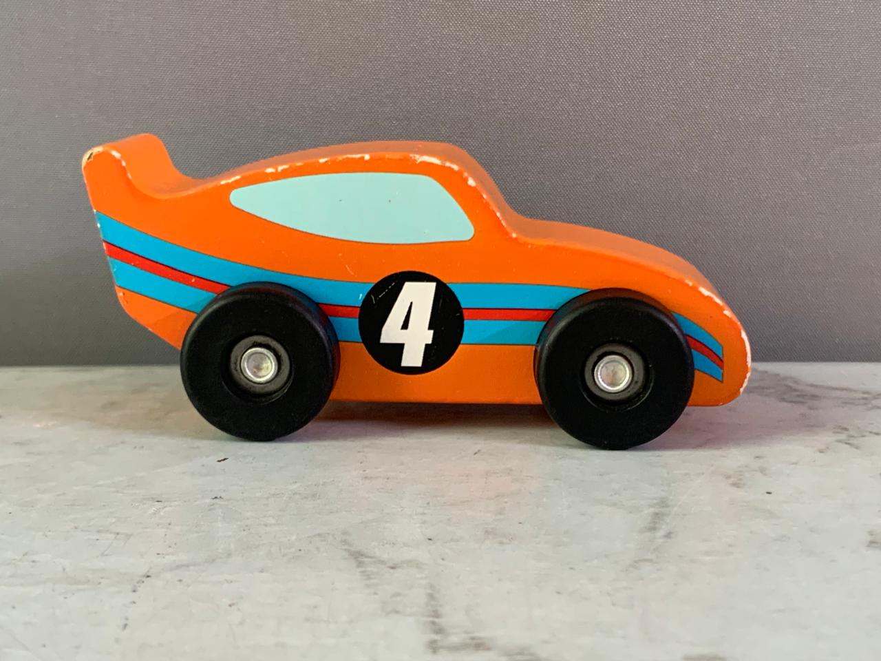 Melissa & Doug Wooden Race Car.