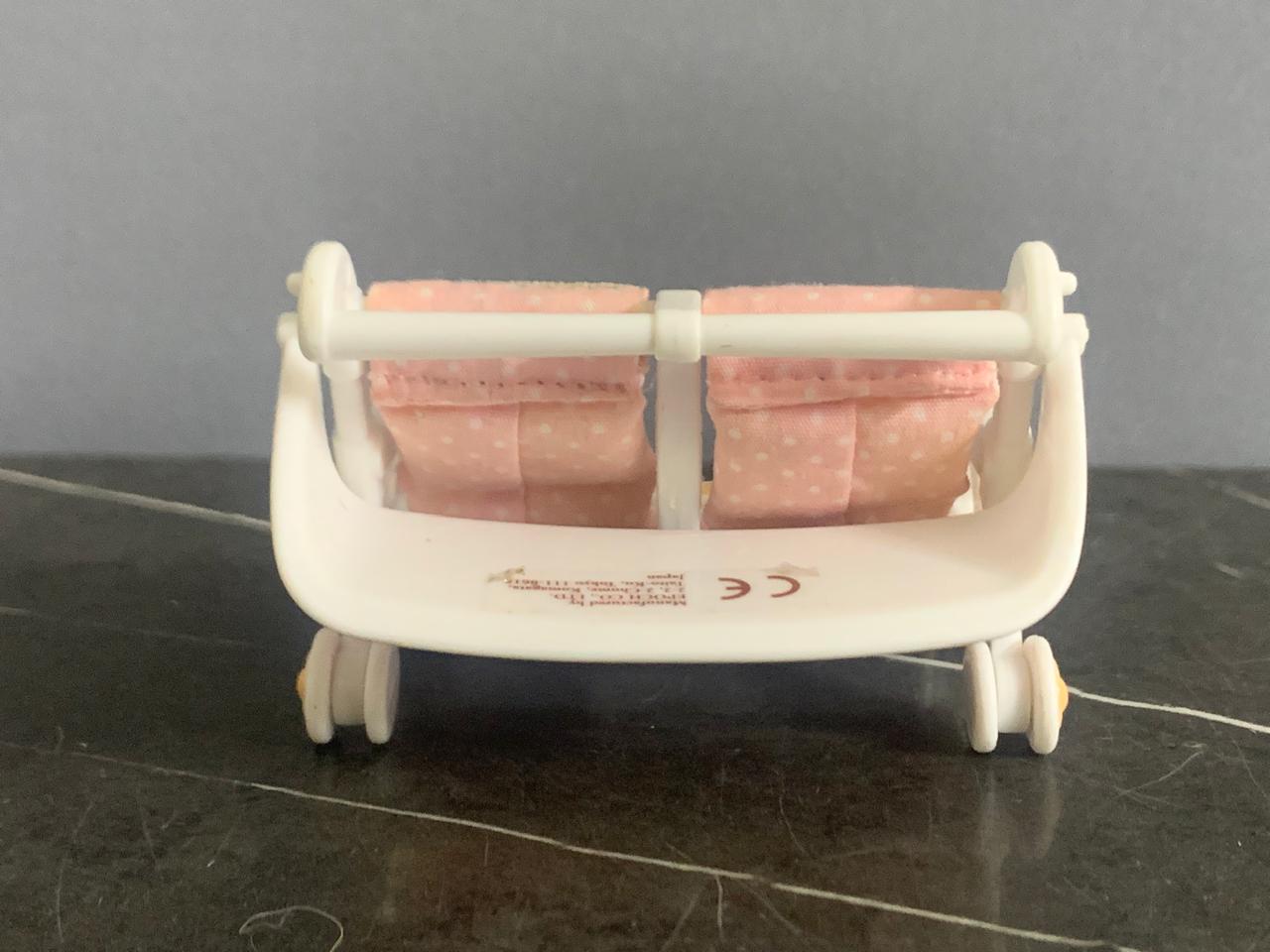 Sylvanian Families - Double Pushchair. SKU:BXL-091